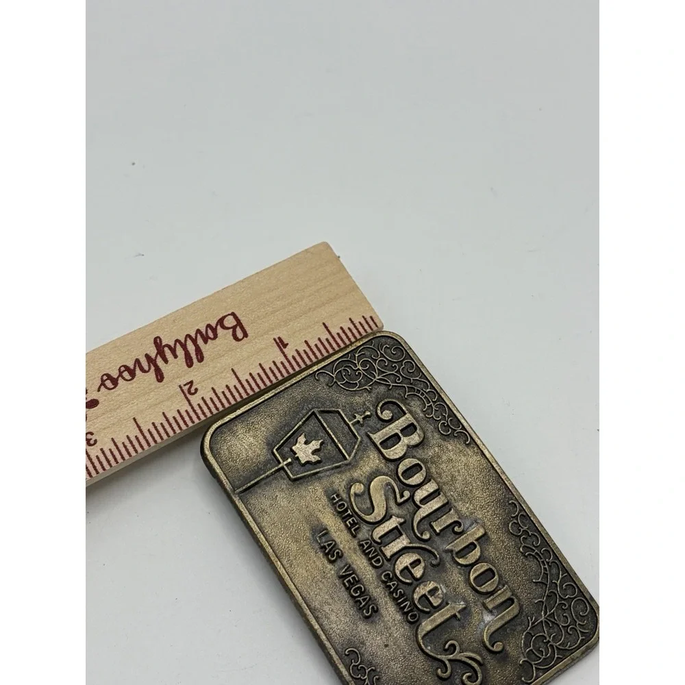 Vintage Bourbon Street Hotel And Casino Las Vegas‎ Belt Buckle